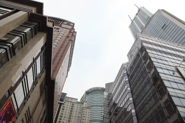 Moderna urbana byggnader av Shanghai — Stockfoto