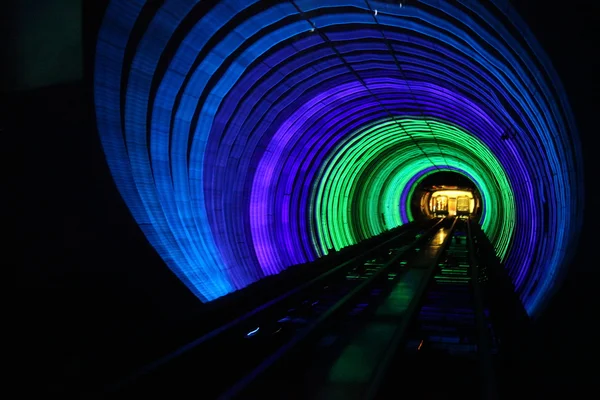 Túnel Turístico de Xangai — Fotografia de Stock