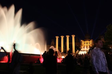Barcelona güzel fıskiye