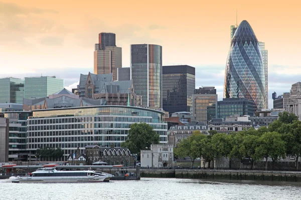 London finansiella hub — Stockfoto