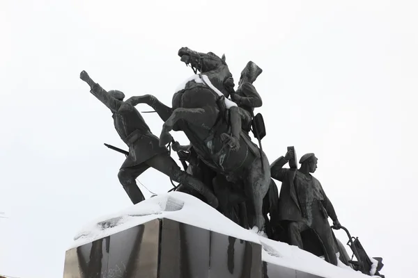 Monument til Vasily Chapaev - Stock-foto