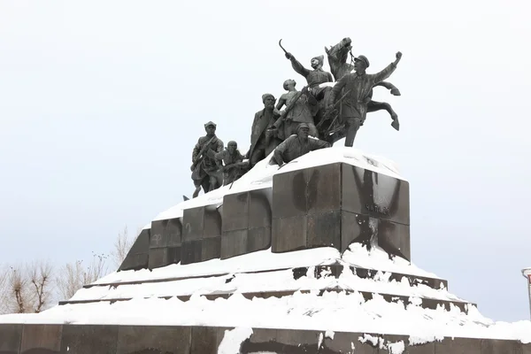 Vasili Chapaev anıt — Stok fotoğraf