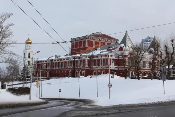 Samara, Rusland - 5 November: Samara academische Drama Theater — Stockfoto