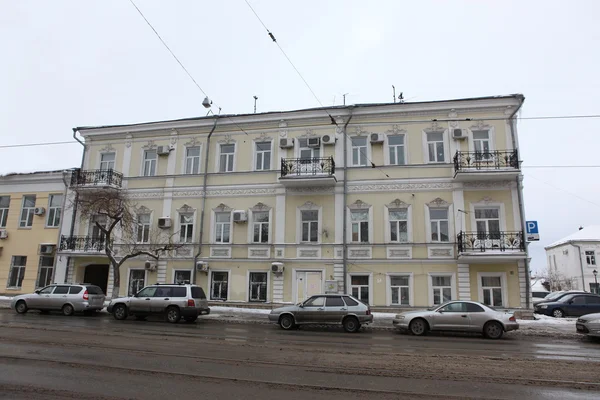 Samara, russland - 5. november: gebäude im winter in samara, russland. — Stockfoto