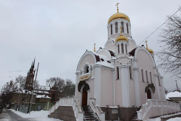 The temple in honor of the icon of the Theotokos — Stock Photo, Image