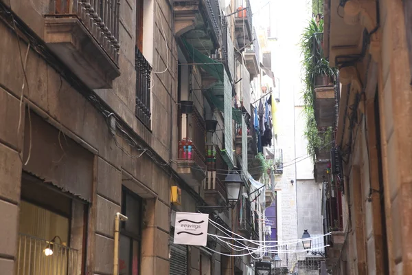 오래 된 좁은 Stree — 스톡 사진