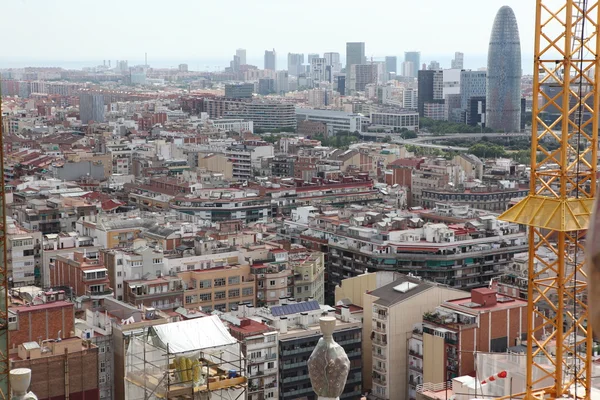 Die Luftaufnahme barcelona — Stockfoto