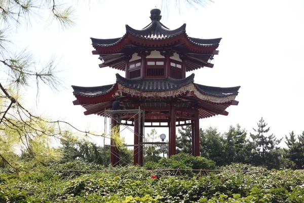 Giant Wild Goose Pagoda — Stock Photo, Image