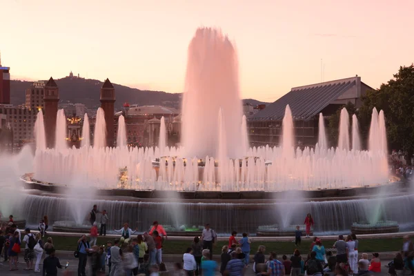 Fontana magica, Barcellona — Foto Stock