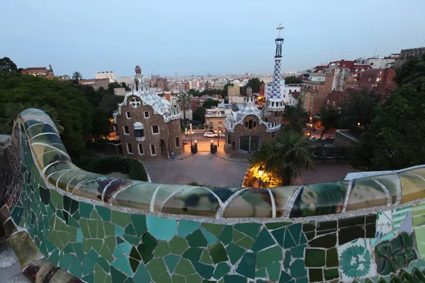 Park Guell in Barcelona — Stock Photo, Image