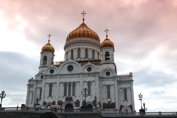 모스크바에서 그리스도 구세주 대성당 — 스톡 사진