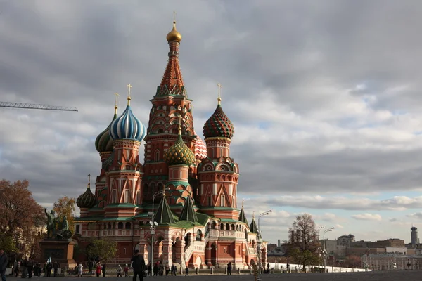 Catedral de São Basílio em Moscou — Fotografia de Stock