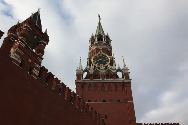 Kızıl Meydan ve Kremlin, Moskova — Stok fotoğraf