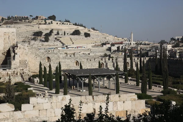 Veduta della città santa Gerusalemme — Foto Stock