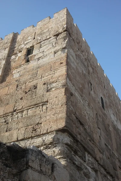 Byggnad i gamla staden i Jerusalem — Stockfoto