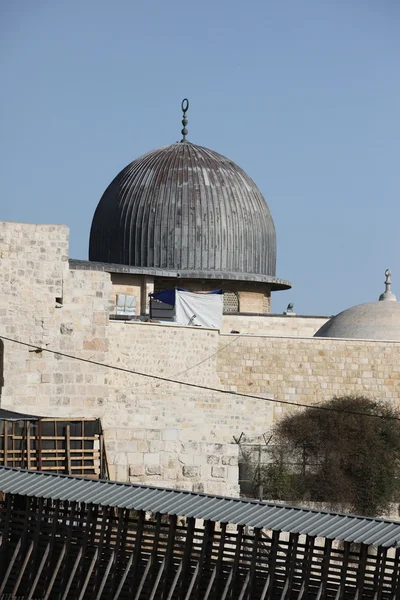 Al aqsa moskén i jerusalem — Stockfoto