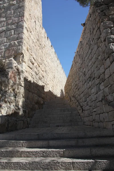 Здания в старом городе Иерусалима — стоковое фото