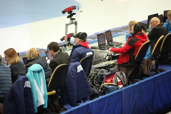 Campeonato Mundial de Patinaje sobre Velocidad de Pista Corta — Foto de Stock