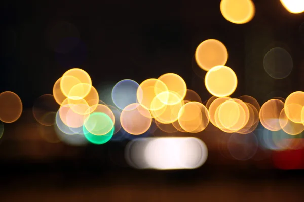 Luzes embaçadas abstratas — Fotografia de Stock