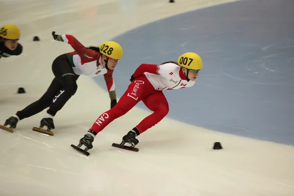 Korta spår speedskating sportsmen — Stockfoto