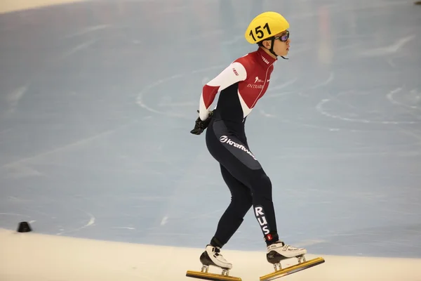 Korte shorttrack sportman Victor een — Stockfoto