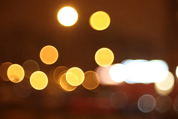 Luci della città di notte — Foto Stock