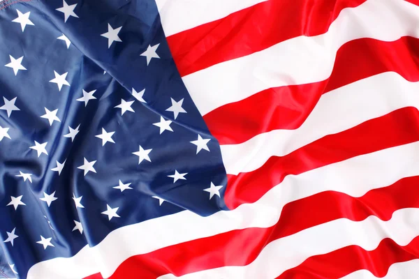 Κυματιστή αμερικανική σημαία — Φωτογραφία Αρχείου