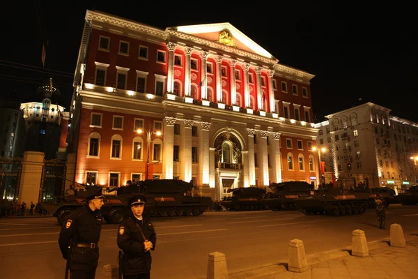 Répétition du défilé militaire à Moscou — Photo