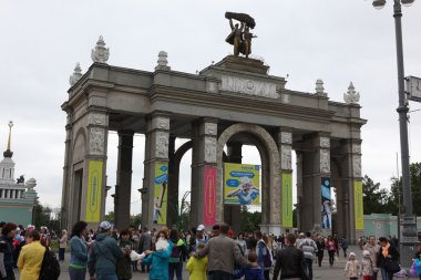 Moskova'da Vdnh Polytech Festivali