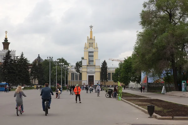 Polytech festival in vdnh in moskau — Stockfoto