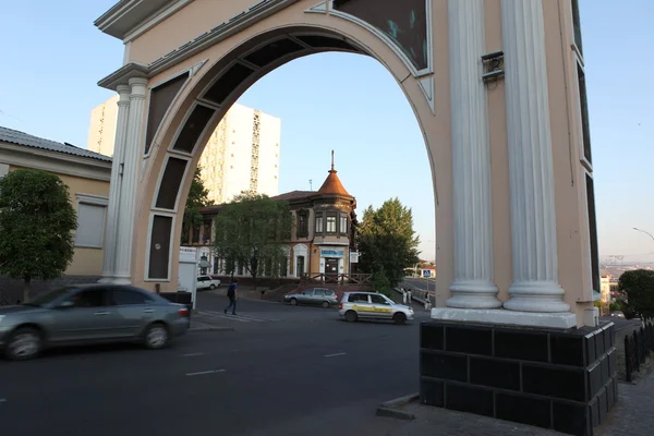 Miejskich sceniczny w Ulan-Ude — Zdjęcie stockowe