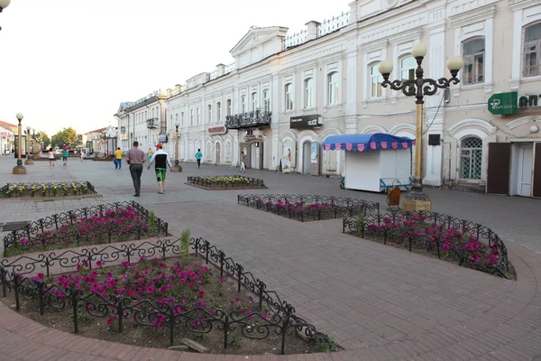 Uitzicht op straat in Ulan-Ude — Stockfoto