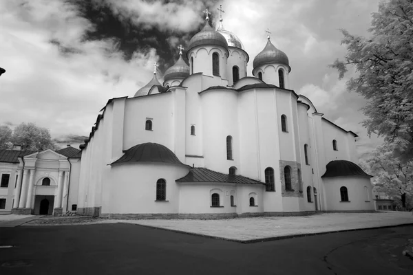Церковь в Кремле. Великий Новгород — стоковое фото