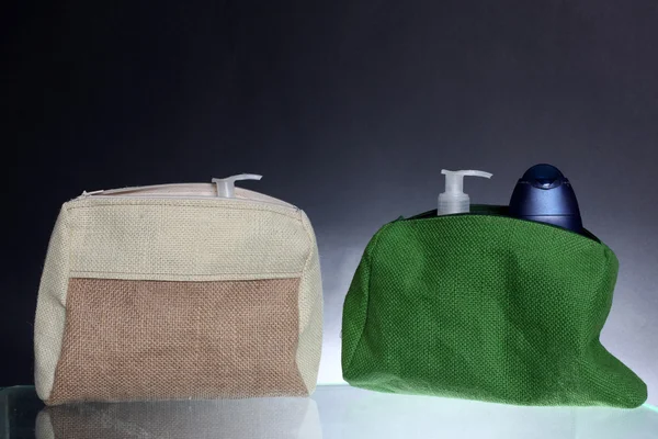 Two cosmetic bags — Stock Photo, Image