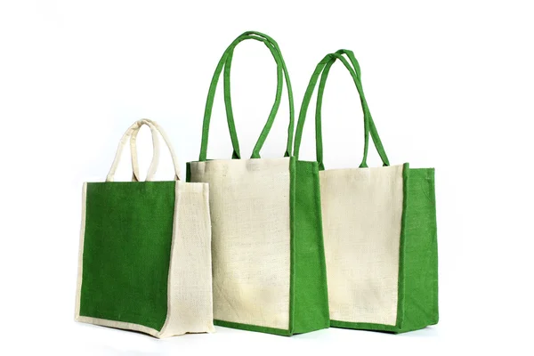 Bags made out of Hessian sack — Stock Photo, Image