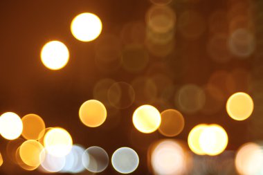 Soyut ışıklar, flash, gece şehir