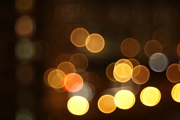 Abstract lights, flash , night city — Stock Photo, Image