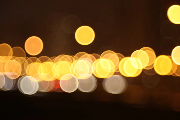 Luces abstractas, flash, ciudad nocturna — Foto de Stock