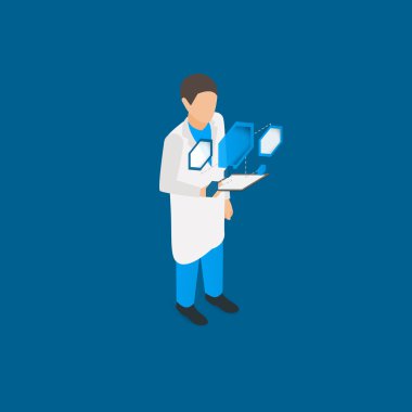 Tablet pc ile bilim adamı