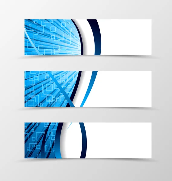 Set van spectrum ontwerp van de banner — Stockvector