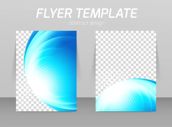 Template voor de flyer — Stockvector