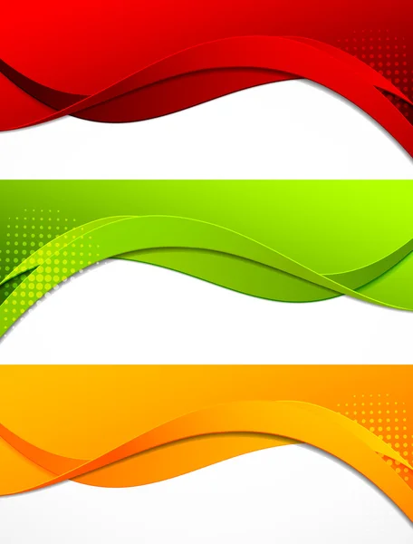 Conjunto de banners — Vector de stock