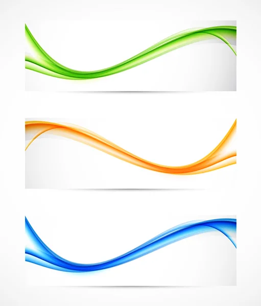 Conjunto de banners — Vector de stock