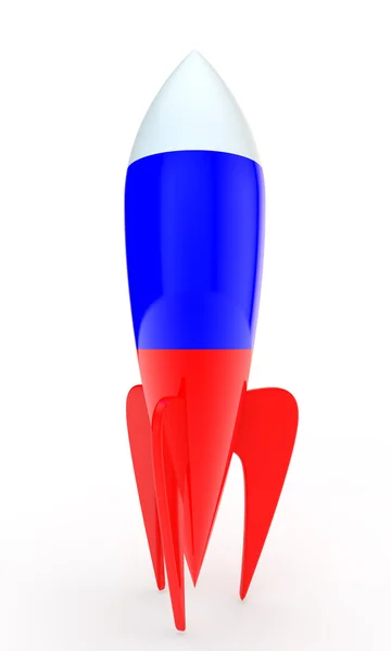 Foguete russo — Fotografia de Stock