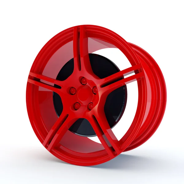 Red rim — Stock Photo, Image