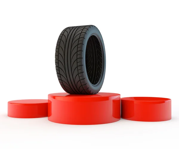 Tire mästare — Stockfoto