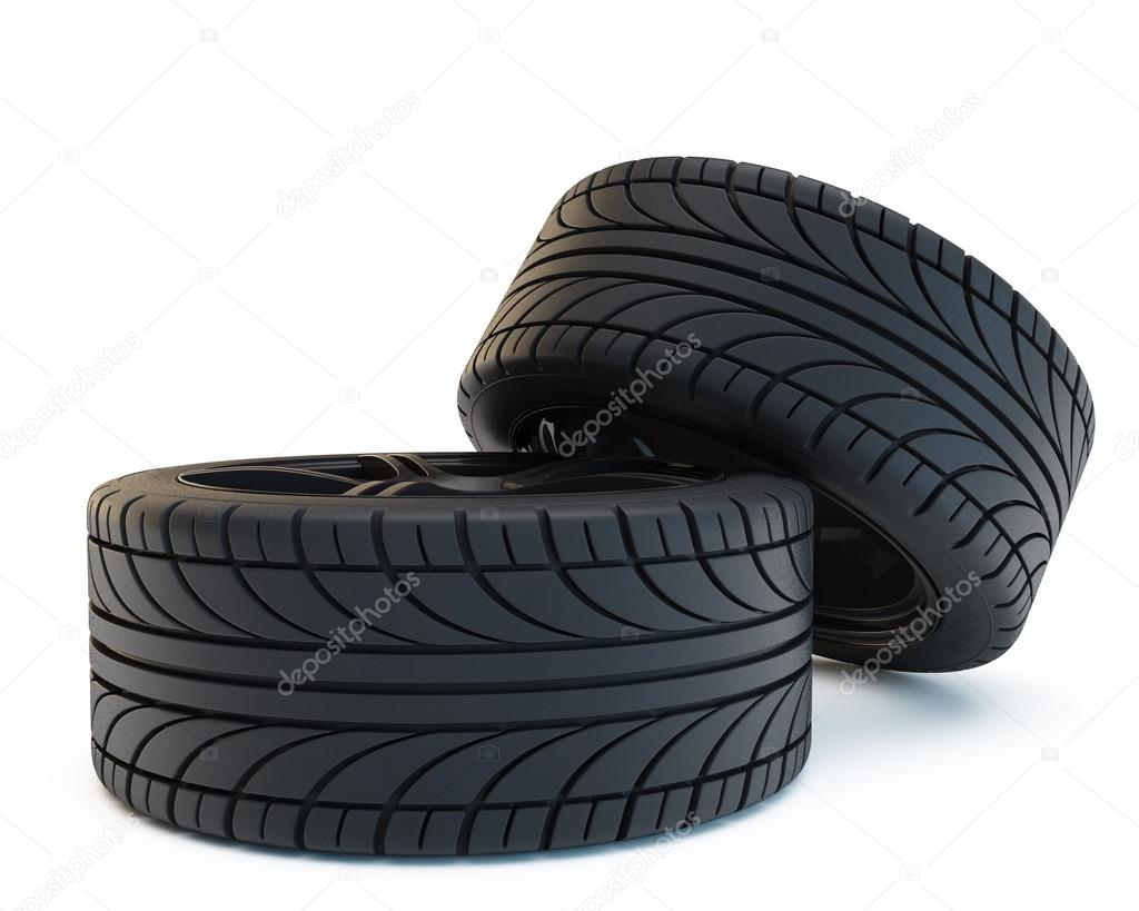 two tires