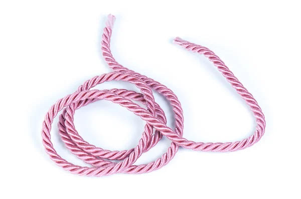 Decorative pink rope — Stock Photo, Image