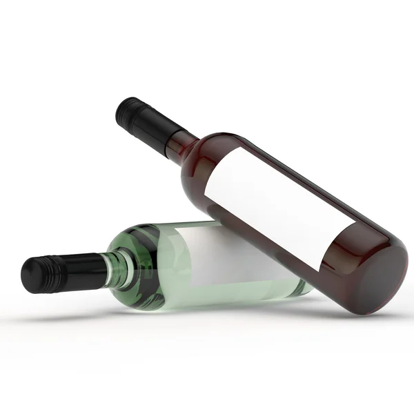 Red and white wine — Stock Photo, Image