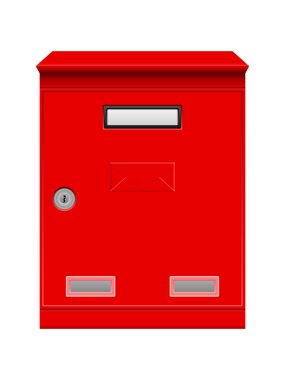 Posta kutusu beyaz